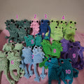 Leggie Frog Crochet Plushie - Handmade